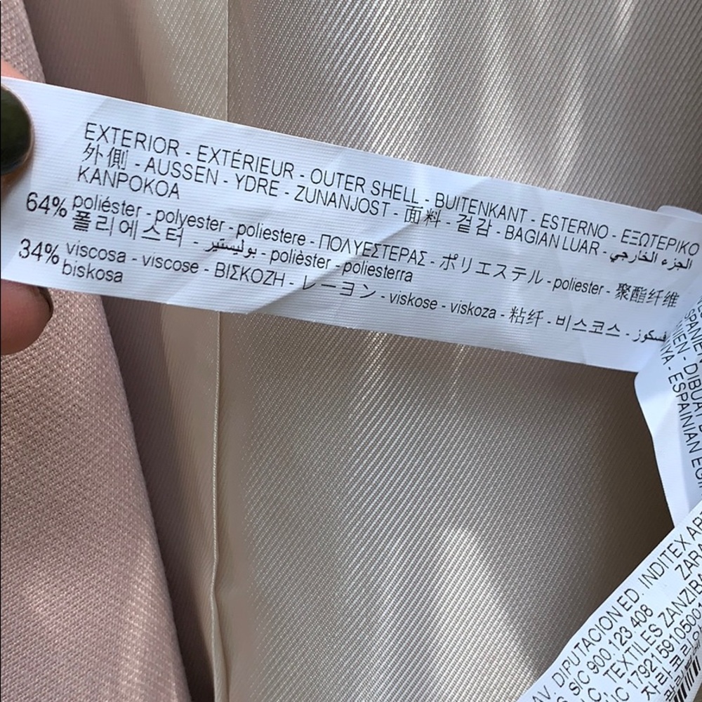 Zara Basic Pink Bell Sleeve Jacket - image 8